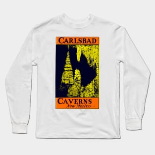 1935 Carlsbad Caverns New Mexico Long Sleeve T-Shirt